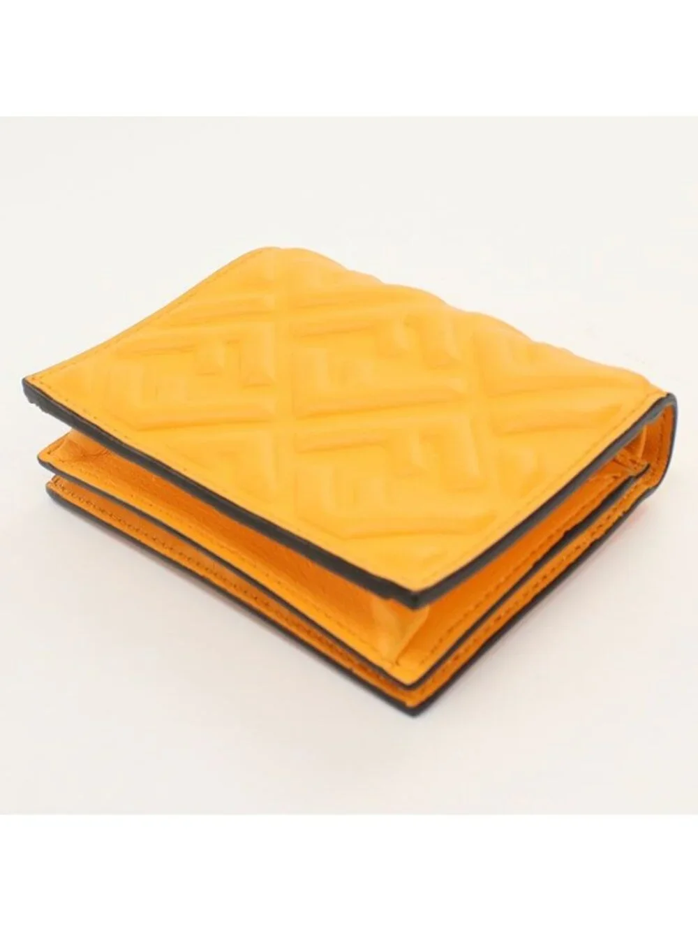 Fendi Baguette Bifold Wallet Calfskin Wallet